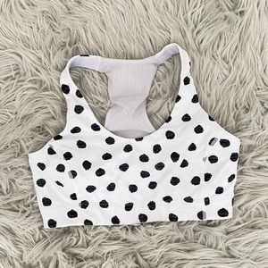 🌟Outdoor Voices Doing Things Bra Cloud Polka